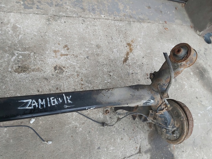 фото №6, Toyota yaris ii iii балка підвішування зад барабани замінник