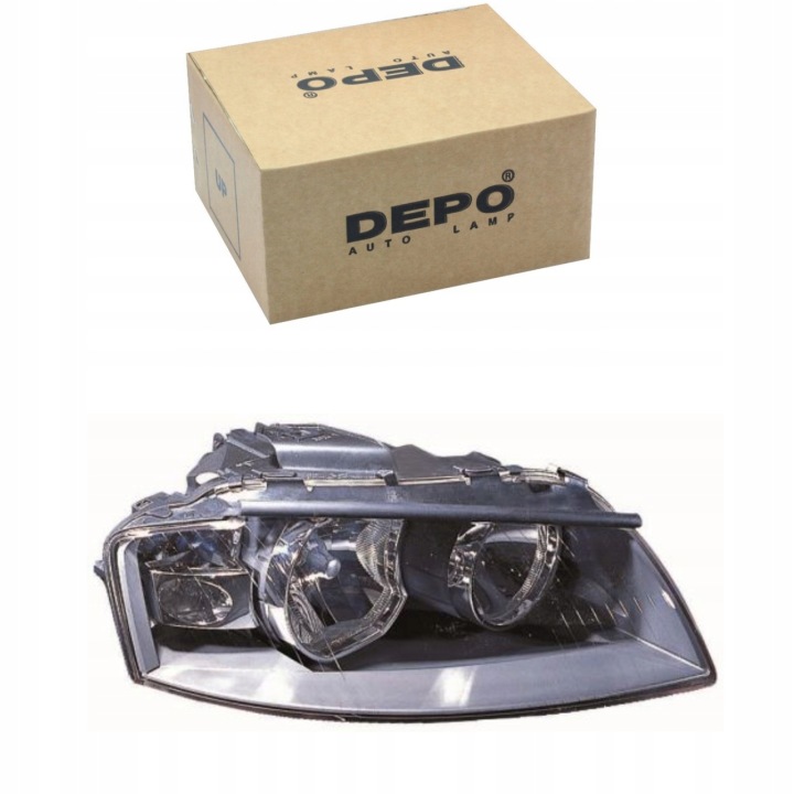 фото №15, Abakus 441-1164r-ld-em фара audi a3 03- /p/h7+h7/el