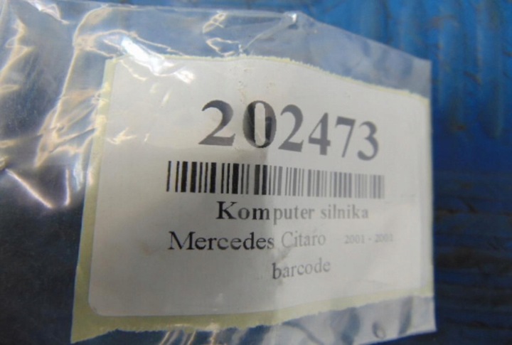 фото №9, Mercedes citaro 6.4d компьютер двигателя a0004460303