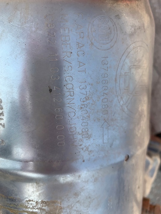 фото №3, Ducato boxer jumper 2,0 iii lif фильтр dpf fap 2020