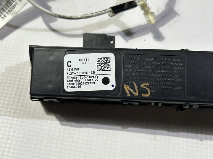 фото №10, Радіо дисплей навігація панель sync-2 комплект ford f150 f-150 2015r-