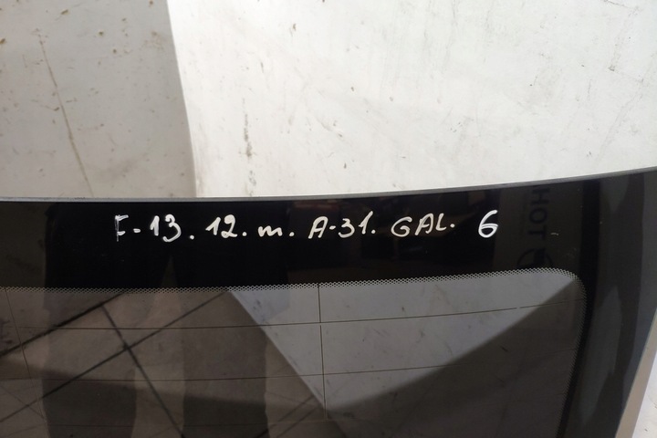 фото №10, Стекло задняя bmw 6 купе f13 43r001025 3.0l дизель 230kw 2012