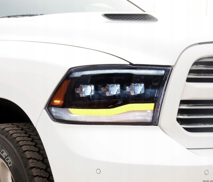 фото №13, Модуль фары projektora led do лампы dodge ram1500 2500 3500 2009-2021