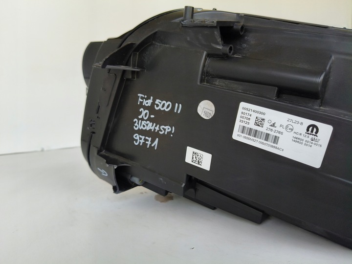 фото №12, Лампа права фара fiat 500 ii 20-