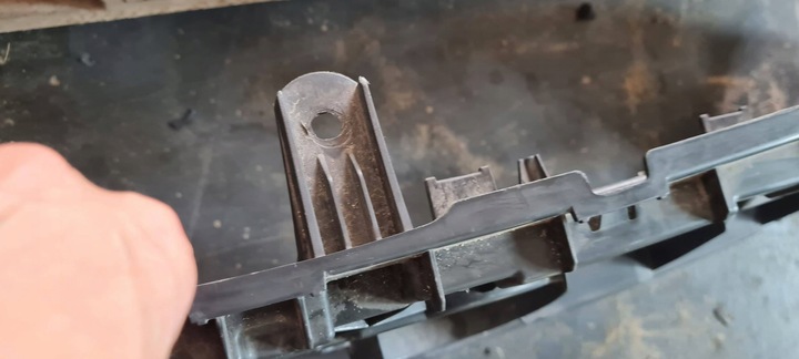 фото №7, Sq8 4m q8 каркас решітка кріплення бампера перед sline