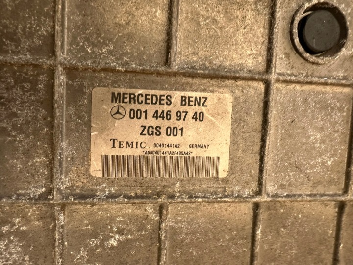 фото №5, Mercedes actros mp4 блок управления двигателем (ecu) модуль temic ecu 0014469740