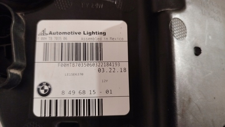 фото №9, Фара левая перед bmw x3 g01 x4 g02 h7+ led 2017-2021 дорестайлинг оригинал usa