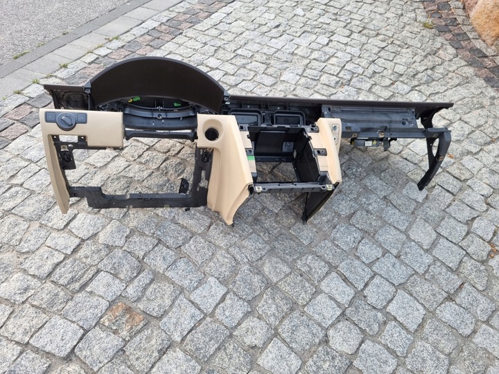 фото №6, Vw phaeton панель консоль pulpit подушка безпеки коричнева