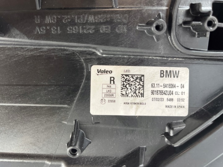 фото №12, Bmw 2 f44 полный led фара левая правая