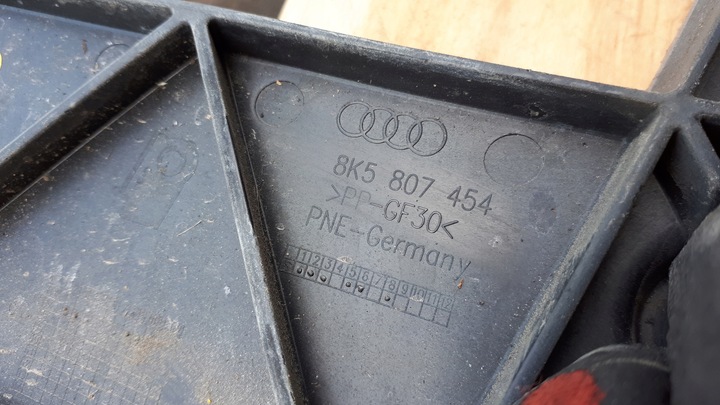 фото №9, A4 b8 s4 ползун бампера зад sedan левый правые kpl