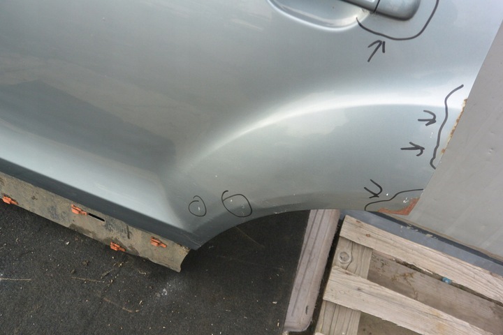 фото №6, Дверь левая зад audi q7 4l ly7e