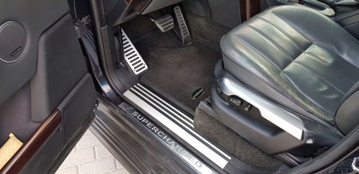 фото №6, Накладки педали supercharged range rover l322 hse