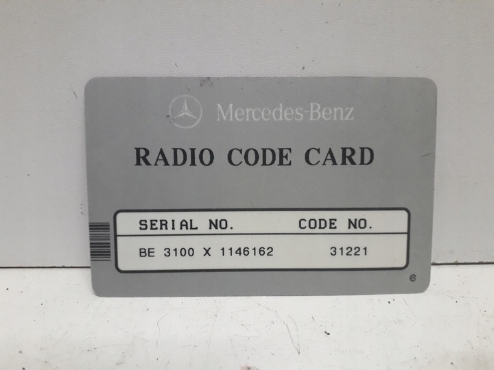 фото №7, Mercedes c-klasa w202 93-01 радіопрогравач a2108200986