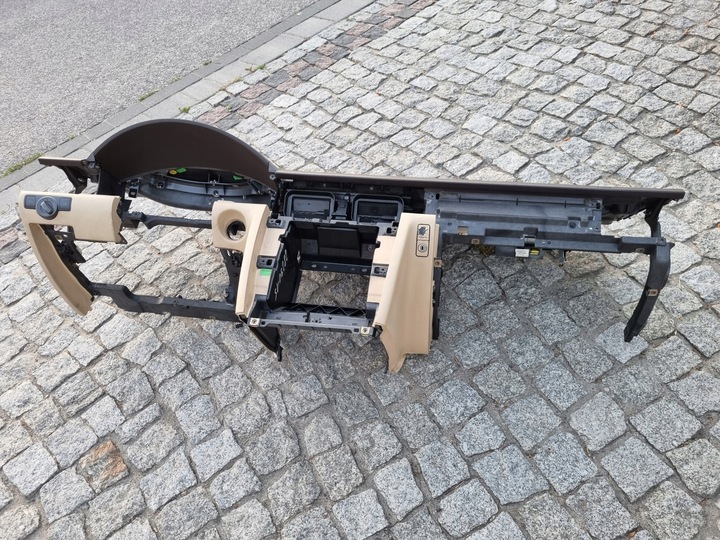 фото №8, Vw phaeton панель консоль pulpit подушка безпеки коричнева