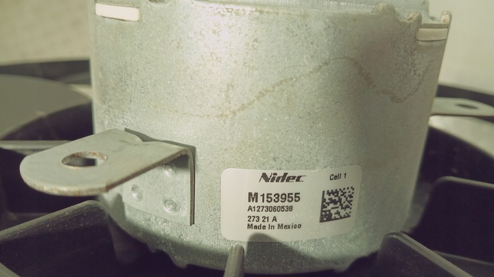 фото №8, Вентилятор chrysler lancia m153955 a1273060538 оригінал nidec