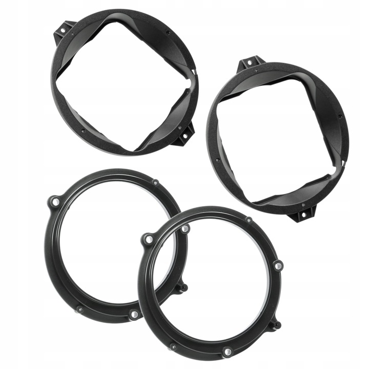 фото №13, 4 динаміки автомобільні pioneer do audi a4 b5 sedan проставки перед + зад