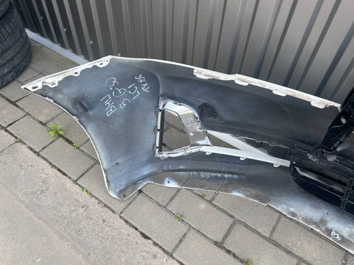 фото №9, Bmw 5 lci g30 g31 бампер перед передний 4xpdc альпийский белый 300 хороший
