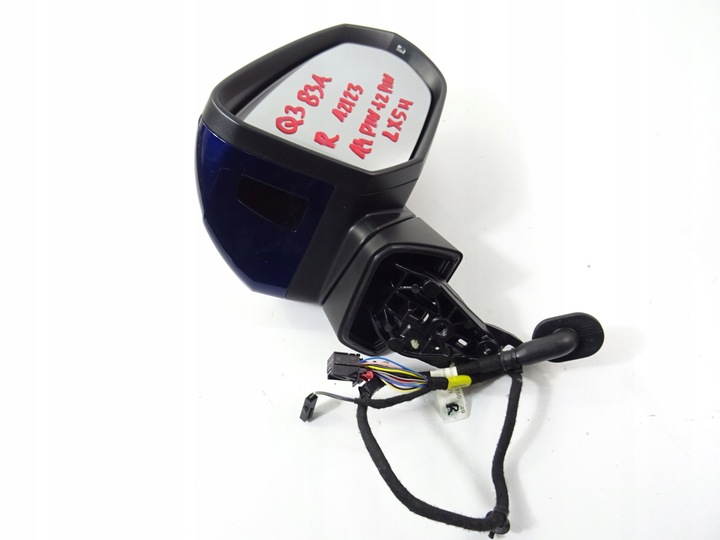 фото №12, Audi q3 83a дзеркало праві 14 pin + 2 pin 16 pin lx5h