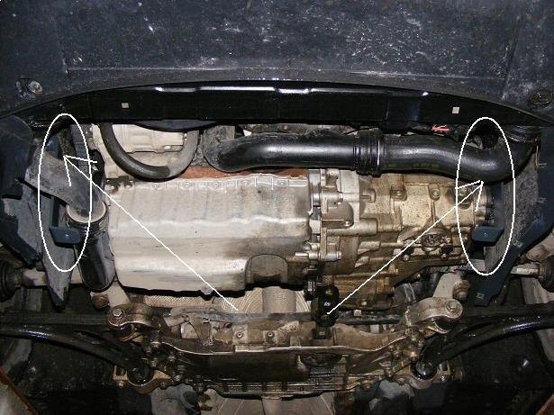 фото №11, Стальной защита pod двигатель vw golf 6 08-2010