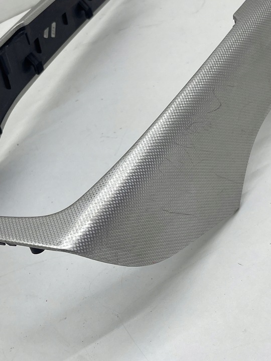 фото №11, Audi a6 c7 планка декоративная dekor туннеля среднего шлифованный алюминий