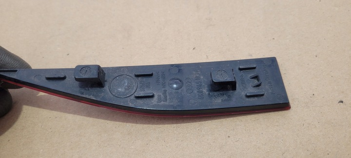 фото №3, Audi a6 c8 відбивач бампера лівий зад