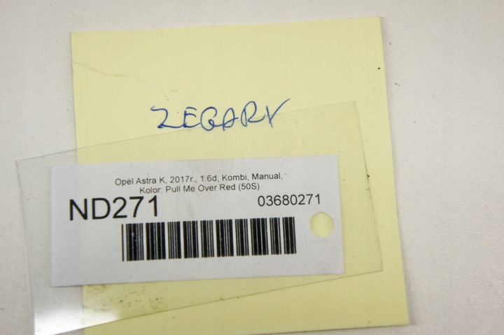 фото №7, Nd271 opel astra k 1.6d спідометр  прилади 39102856