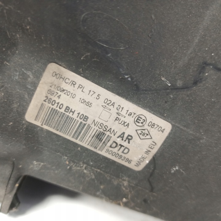 фото №9, Nissan note фара передняя передняя правая европа 90009396