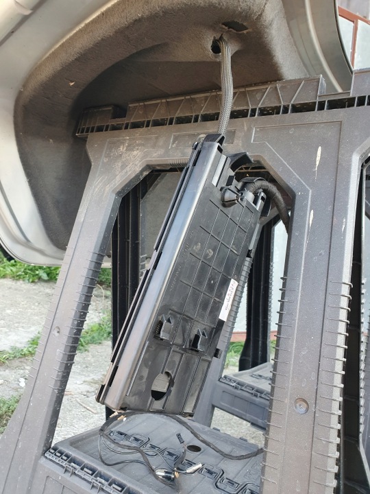 фото №12, Mercedes cl w215 cl500 кришка багажника багажник світло stop замок доводчик