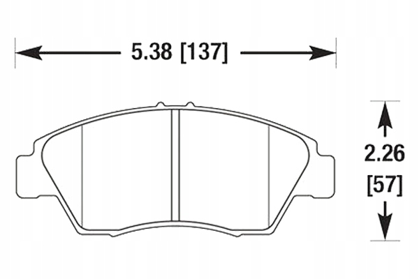 фото №1, Hawk hps honda civic viii тормозные колодки перед hb418f.646