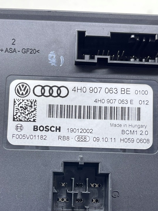 фото №8, Audi a7 a6 c7 модуль блок керування комфорту bordenetz справний легальний!