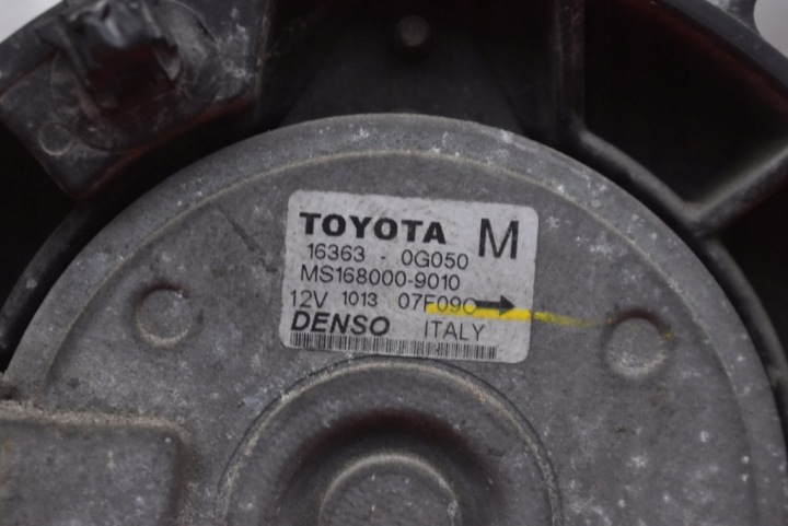 фото №8, Вентилятор dt122750-9390 toyota corolla e12 1.4 d-4d 90 km 01-06