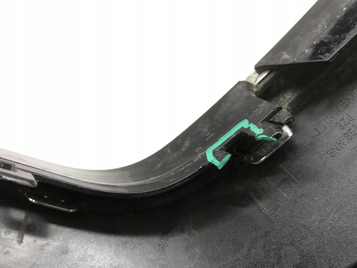 фото №11, Vw tiguan 5nn allspace решітка заглушка бампера лівий перед 5nn853665n