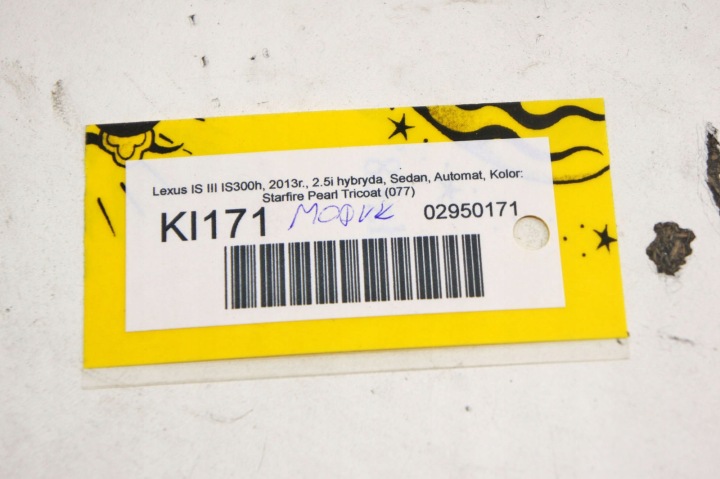 фото №6, Ki171 lexus is iii модуль блок керування  89990-53340