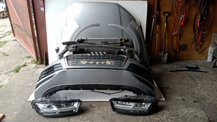 фото №8, Перед комплектний лампи капот pas крила вентилятори 3.0tdi audi q7 4m 15-