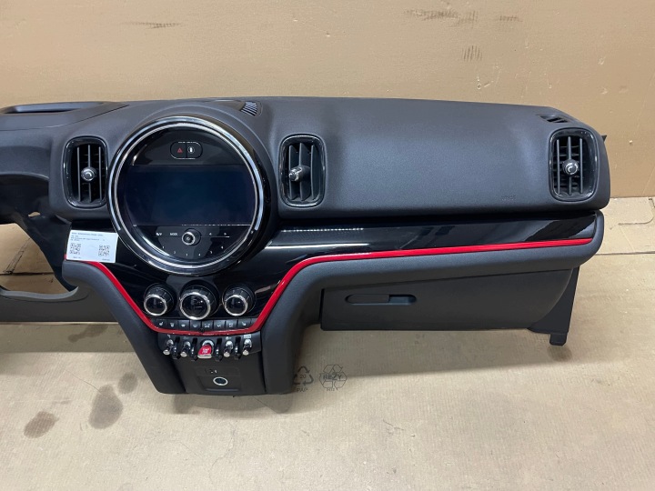 фото №6, Консоль торпедо роздавальна head up mini f60 countryman jcw оригінал