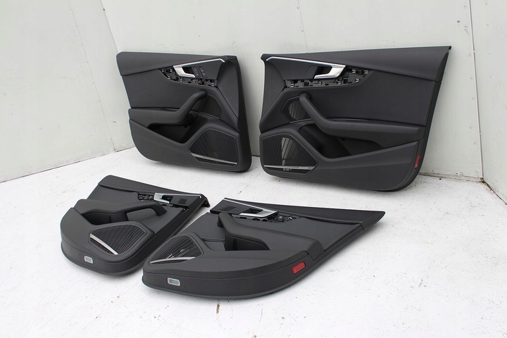 фото №5, Audi a4 8w боковина обшивки дверь дверные обивка универсал allroad 8w9 b9 skór