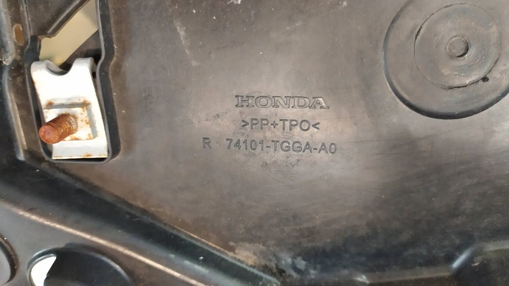 фото №7, Підкрилок правий перед honda civic x