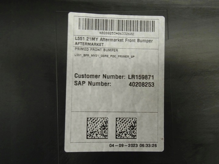 фото №14, Новий оригінальний бампер переднє range rover new evoque l551 21- lr159871 /3