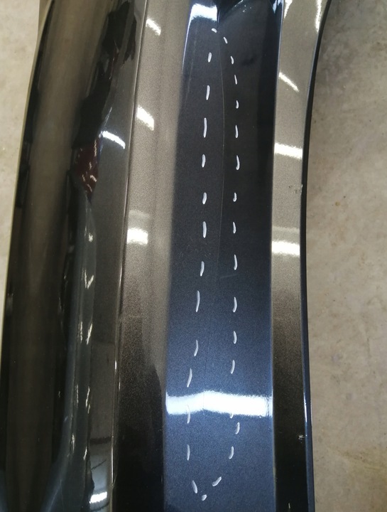 фото №6, Бампер задний зад toyota yaris iii рестайлинг 17-19