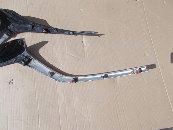 фото №6, Mazda 2 2019- хромовані елементи бампера передньої планка решітка