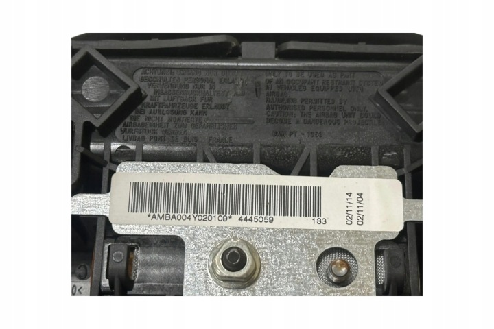 фото №7, Подушка  водія nissan primera p12 4445059 1.6l бензин 80kw 2004