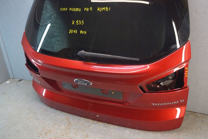 фото №13, Крышка багажника ford mondeo mk4 рестайлинг lak z6 k935