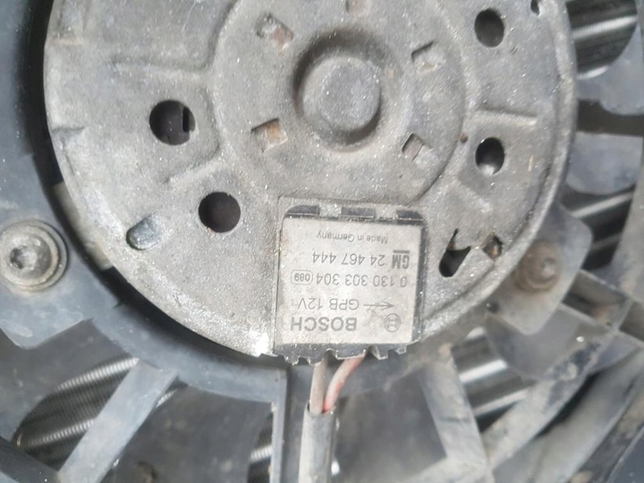 фото №8, Радіаторів вентилятор opel astra h 1.7 cdti 04-08 13132559 комплект