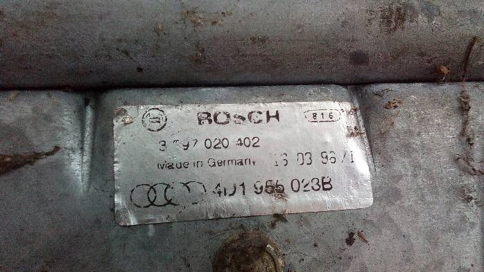 фото №6, Механизм моторчик дворник audi a8 d2