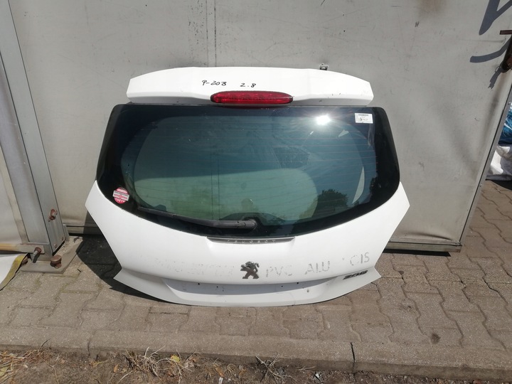 фото №1, Крышка задняя зад peugeot 208 12-19