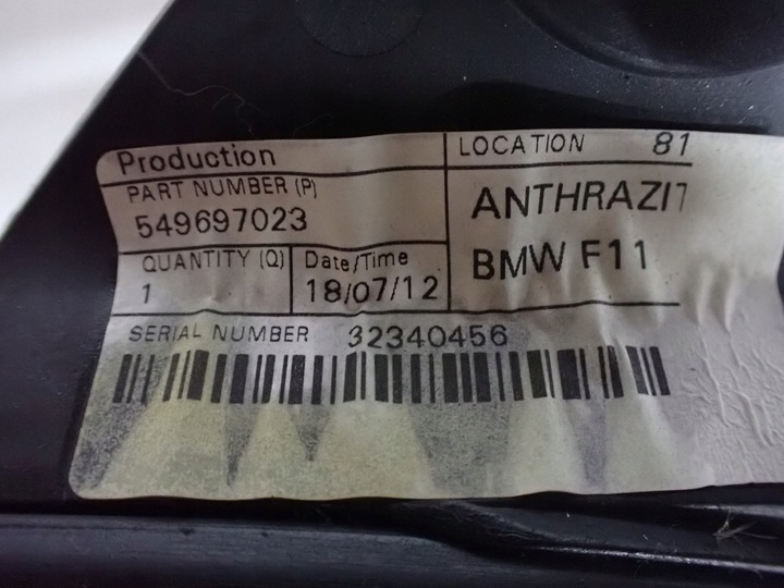 фото №10, Люк панорама комплектный оригинал bmw 5 f11 универсал 12r