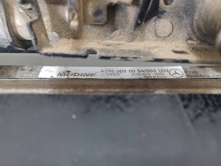 фото №8, Mercedes cla w117 117 2.0 pas переднее усиление радиатор радиаторов