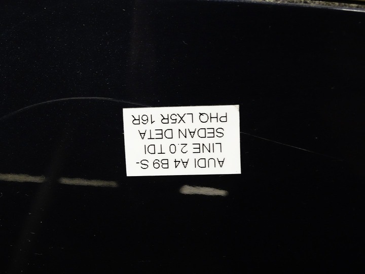 фото №10, Дверь правый зад правые задние ручка audi a4 b9 sedan lx5r