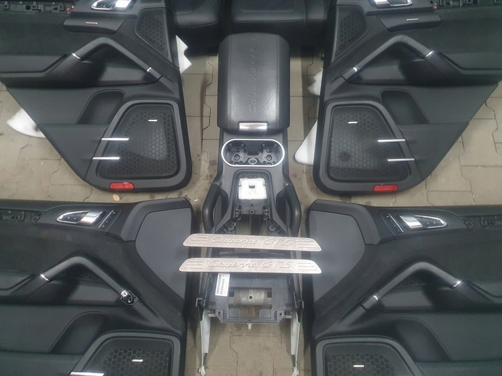 фото №7, Сиденья обшивки обивка porsche cayenne 7p5 gts комплект