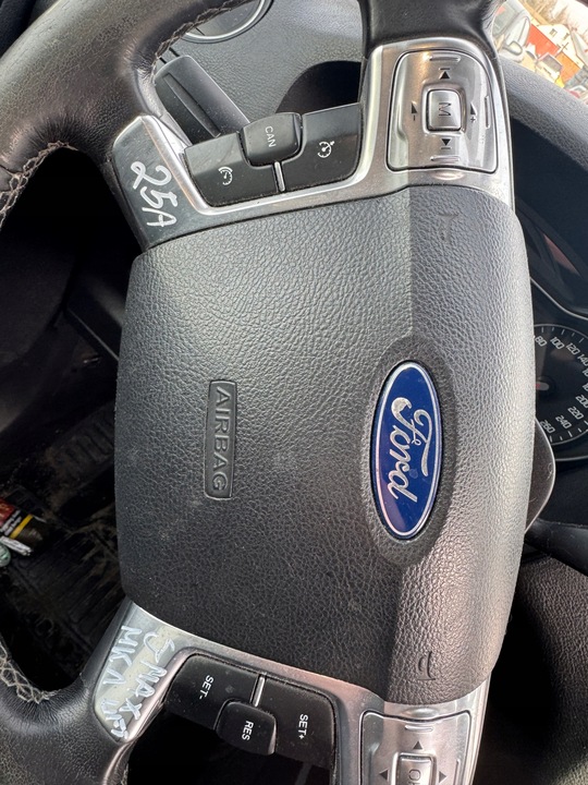 фото №10, Ford s-max mk1 рестайлінг кермо багатофункціональний подушка безпеки водія